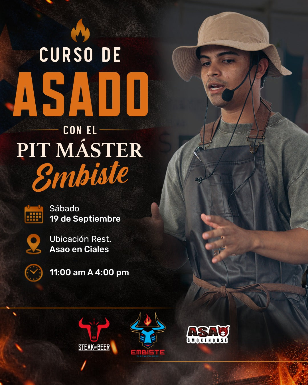 Curso Steak and Beer/ Asao en ciales