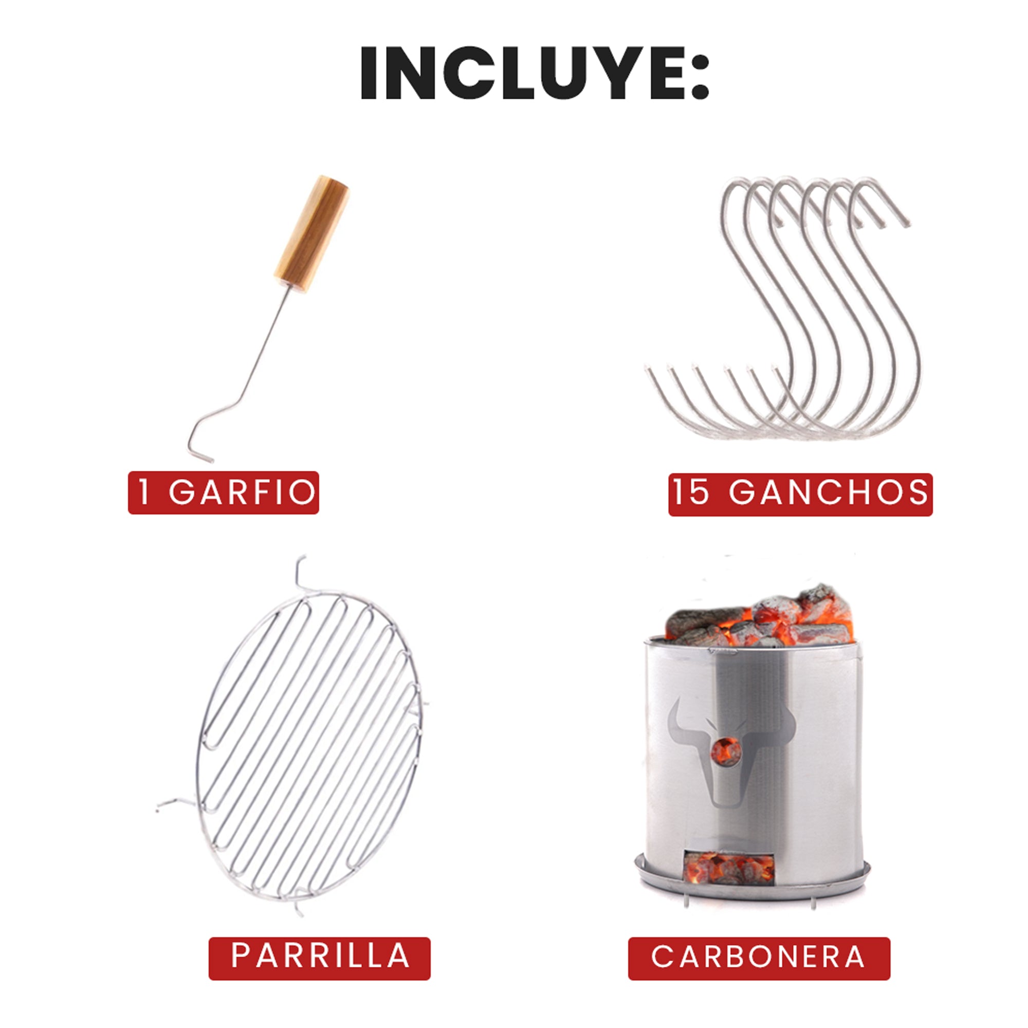 Barril Asador Pequeño (10 a 12 Personas)