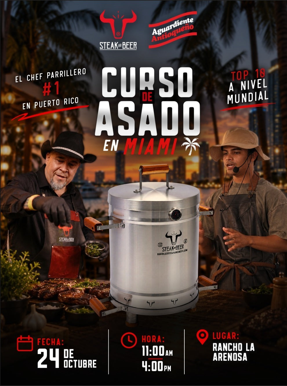 CURSO DE ASADOS MIAMI