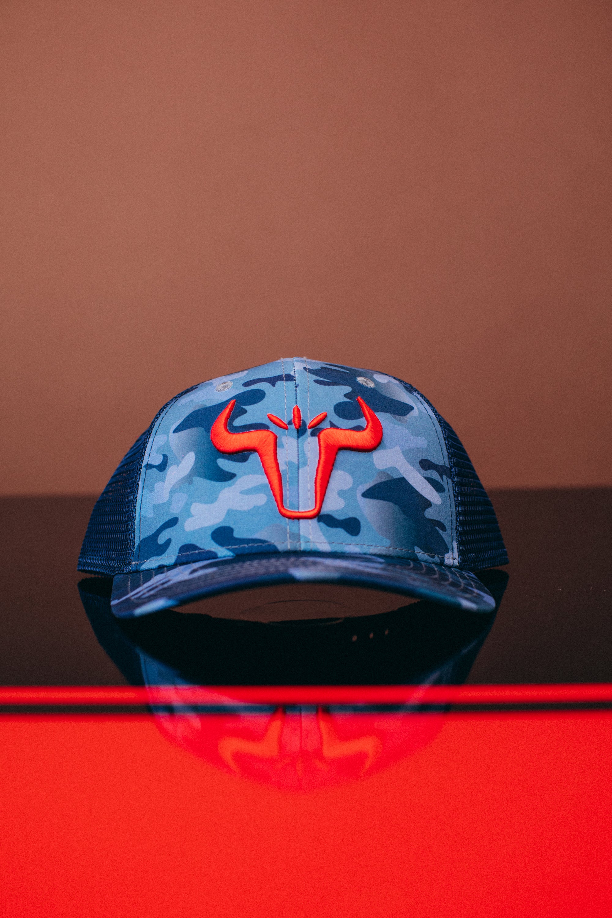 Gorra Steak And Beer Camo Azul